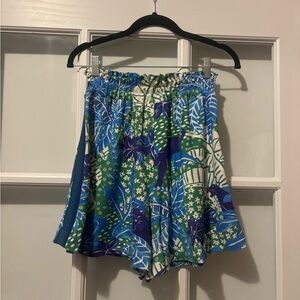 FARM Rio High Waist Shorts - Green, Blue, Purple size S